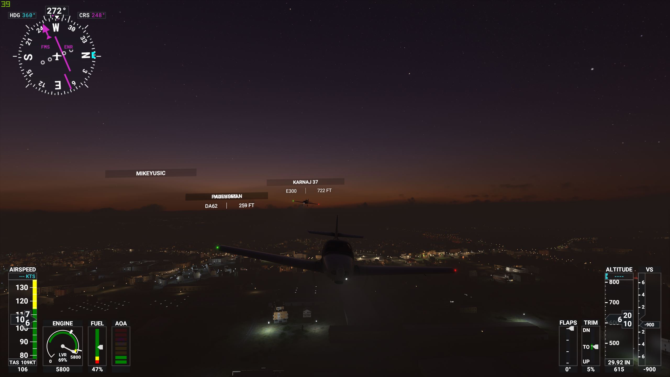 fly simulator playstation