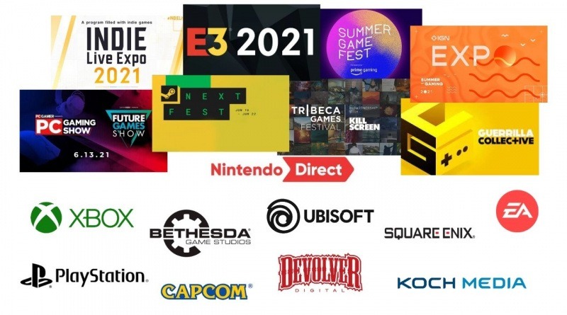 Planning E3 et autres événements gaming été 2021