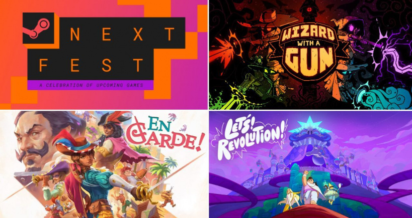 Steam Next Fest – Aperçu de Wizard with a Gun, En Garde! et Let’s Revolution