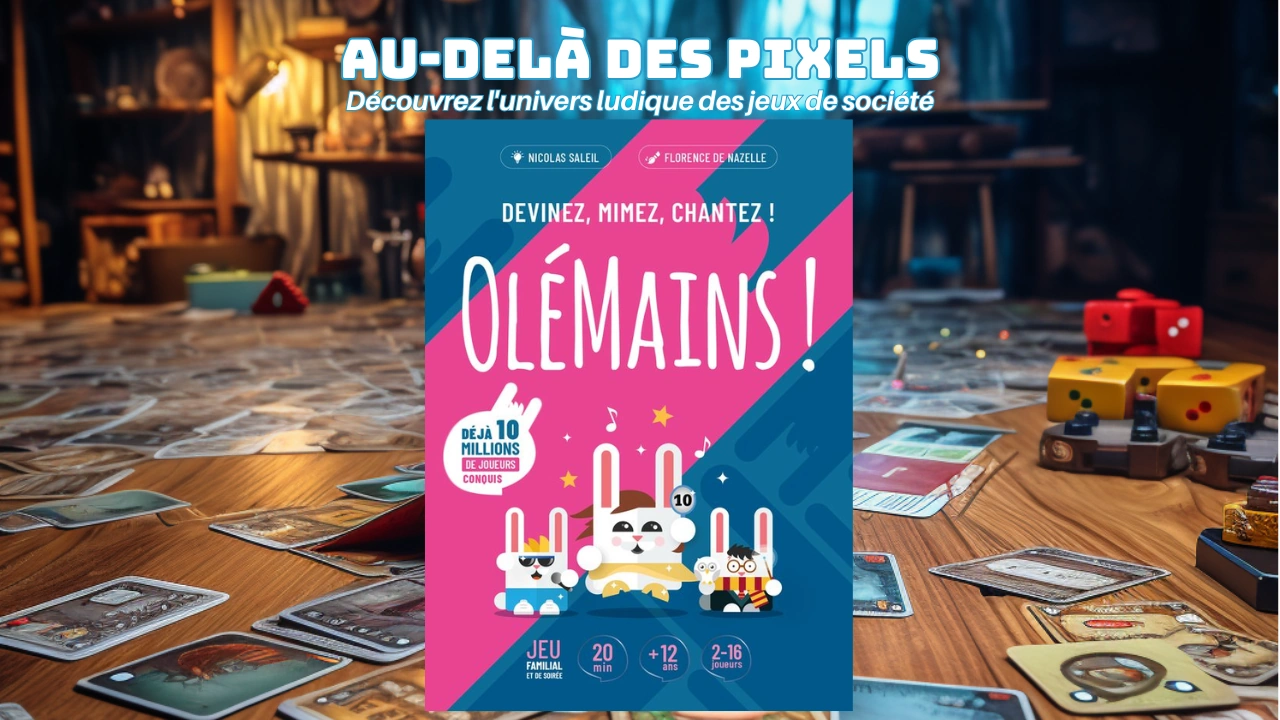 Olémains (2025) - Jeu de société - Présentation et avis