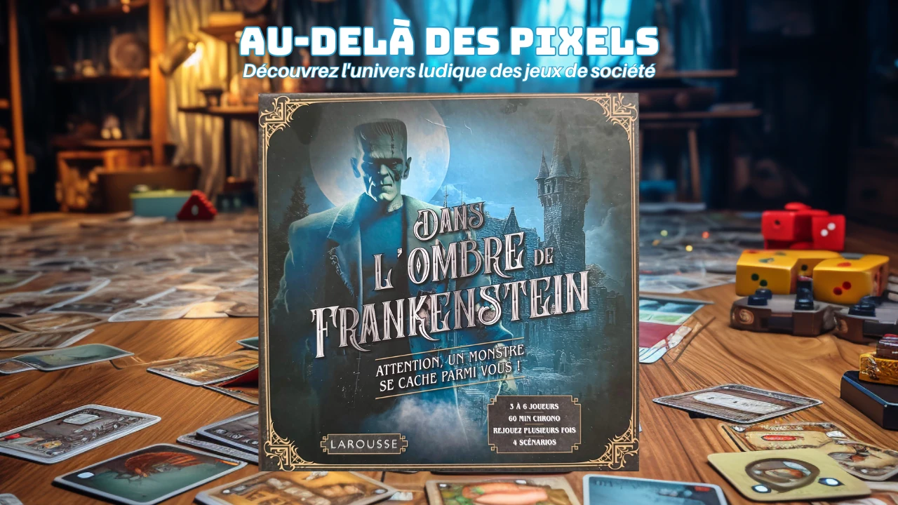 Test Dans l'ombre de Frankenstein - Jeu de société