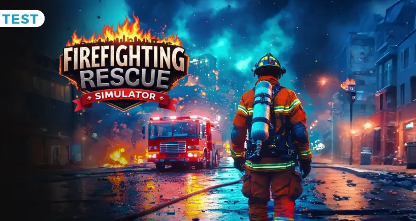 Test Firefighting Rescue Simulator : Un jeu qui prend l’eau