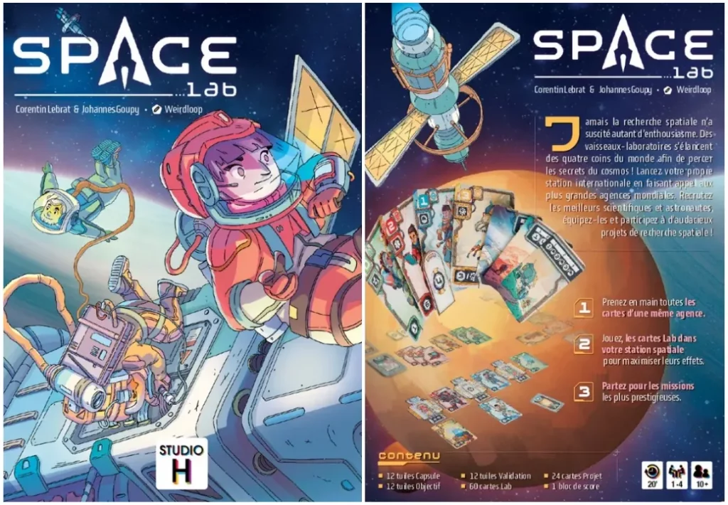 Space Lab - Boite