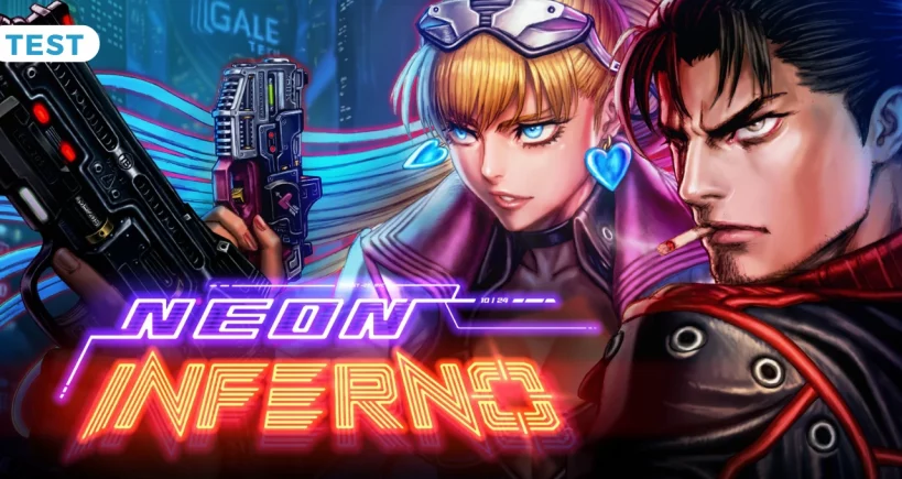 Test Neon Inferno : Le run’n gun néo-rétro qui fait tout exploser