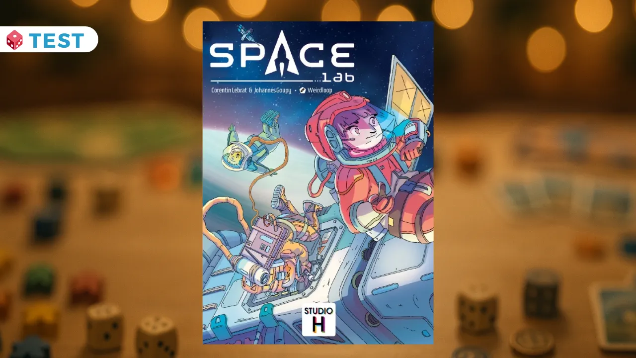 Test Space Lab - Jeu de société