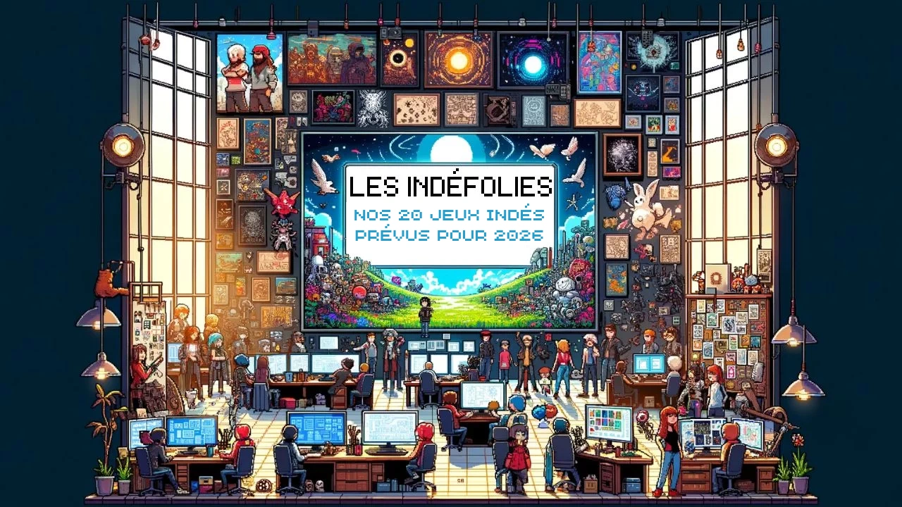 Les indéfolies - Sélection des jeux indés de 2026