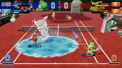 Mario Tennis Fever - Screenshot 1