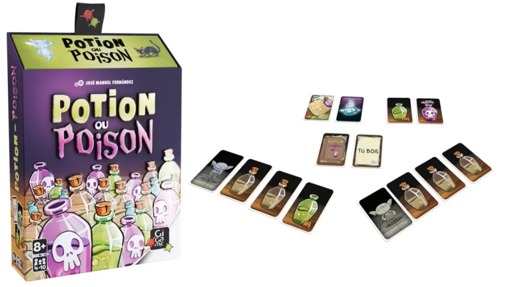 Potion ou Poison - Gigamic - Matériel