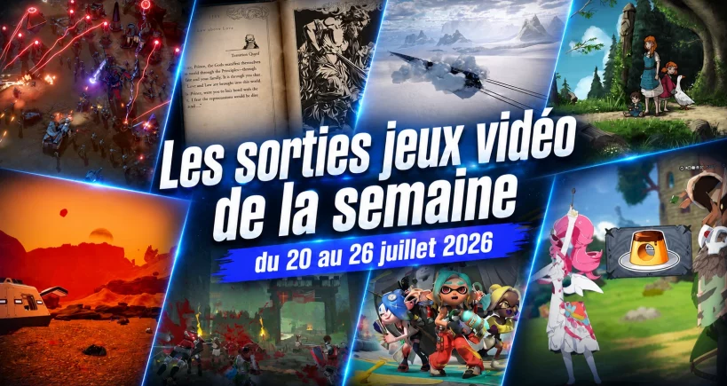 Les sorties jeux vidéo du 20 au 26 juillet 2026
