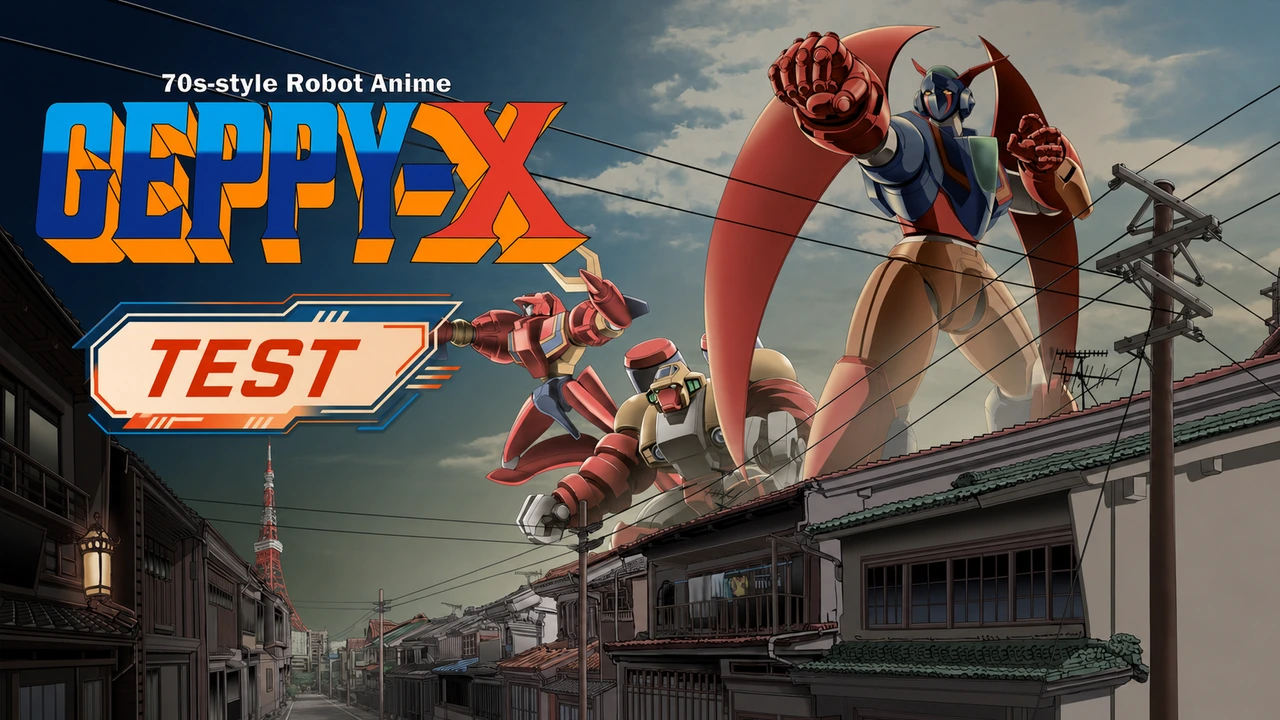 Test Geppy-X : l'anime de robots que l'on peut jouer