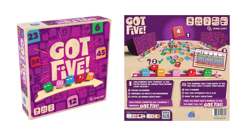 Got Five ! - Boîte du jeu