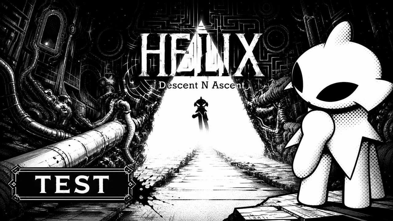 Test Helix: Descent N Ascent : Un voyage monochrome fascinant